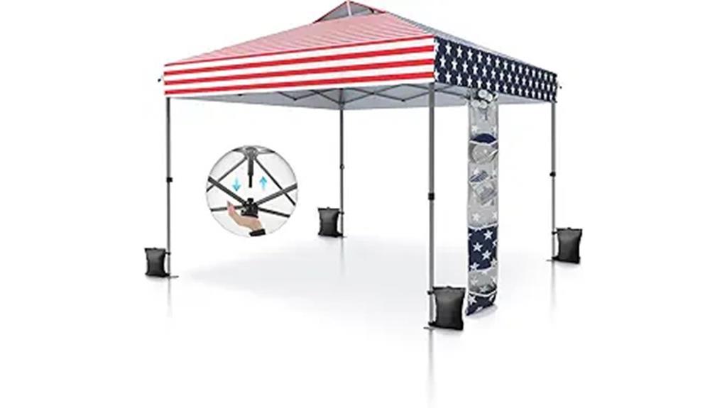 10x10 pop up canopy