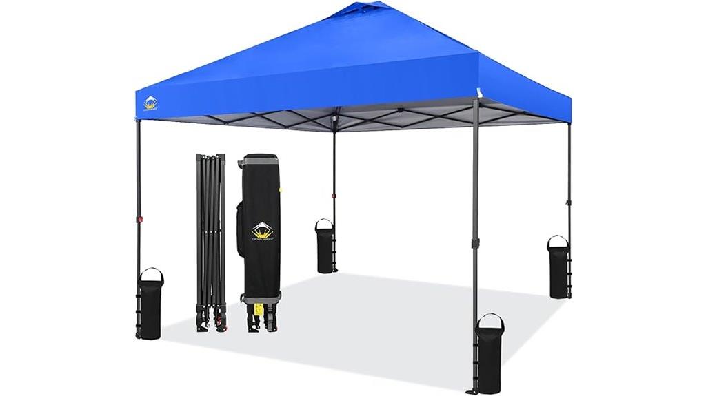 10x10 pop up tent