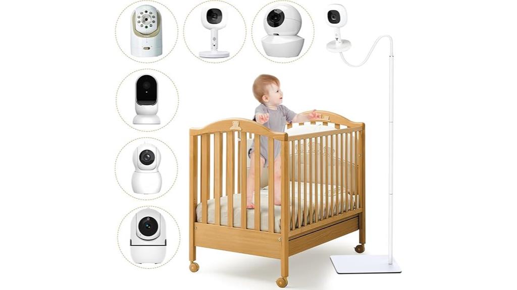 adjustable baby monitor stand