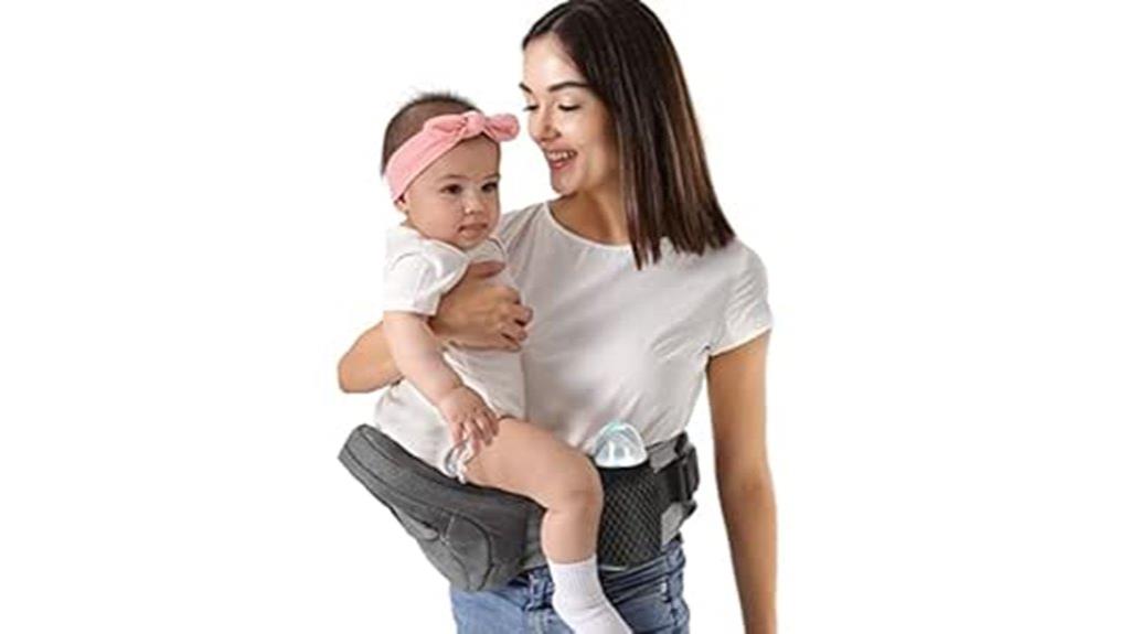adjustable mesh baby carrier