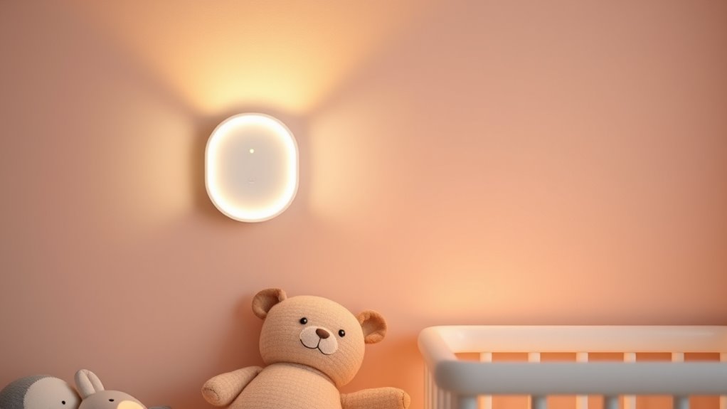 adjustable safe nursery light