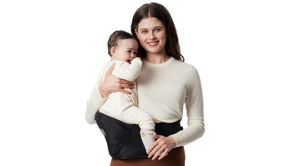 adjustable waistband baby carrier