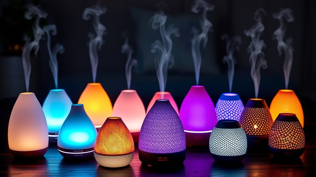 aromatic night light diffusers