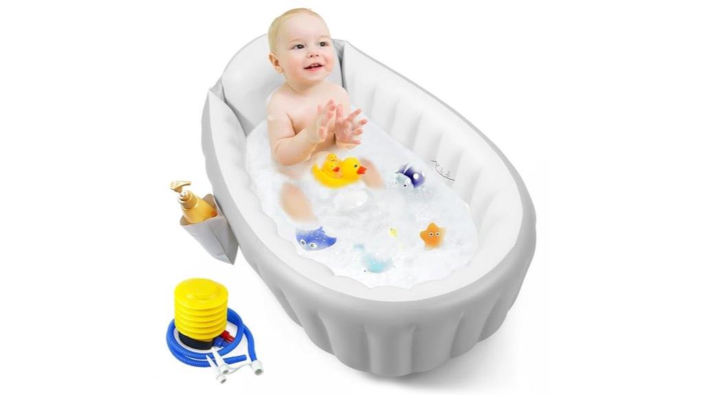 baby bathtub inflatable panda
