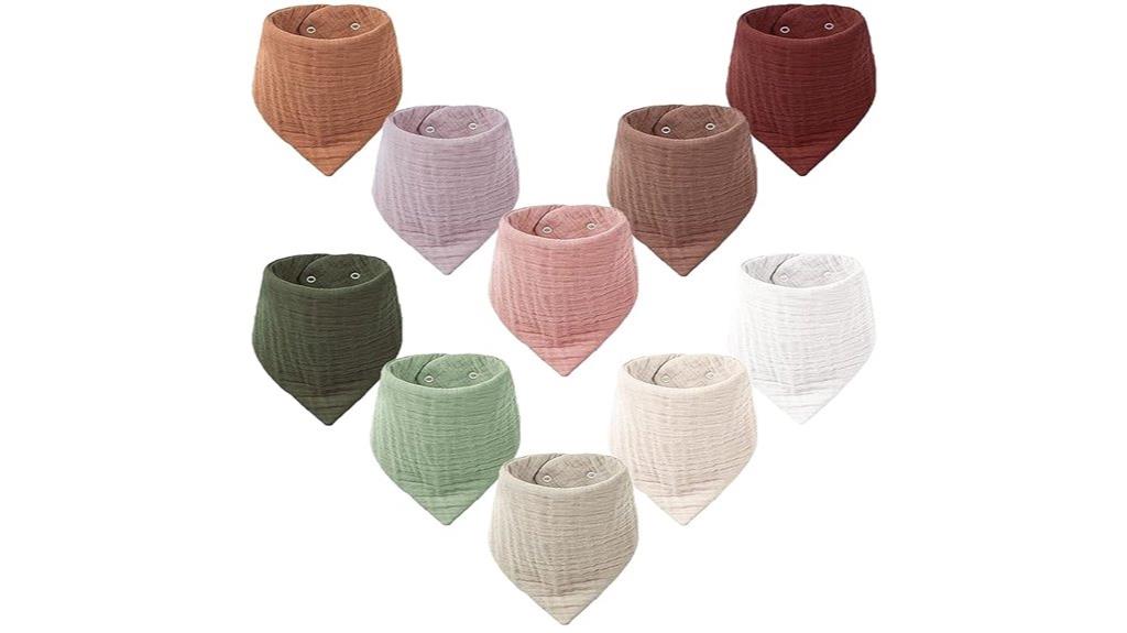 baby bibs 10 pack