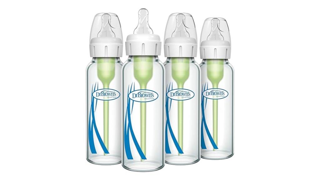baby bottles anti colic four pack
