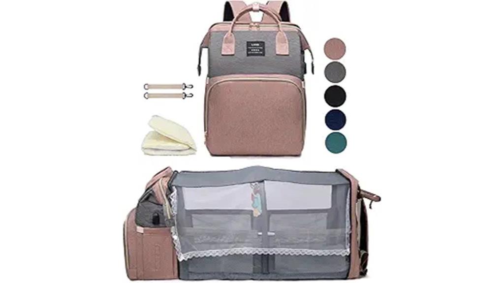 baby care travel backpack