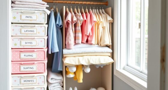 baby closet organization tools