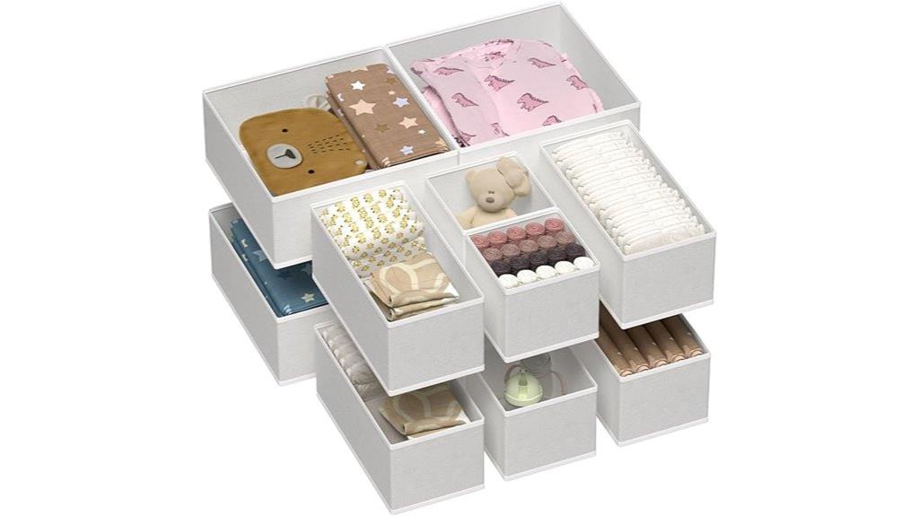 baby clothes storage pack