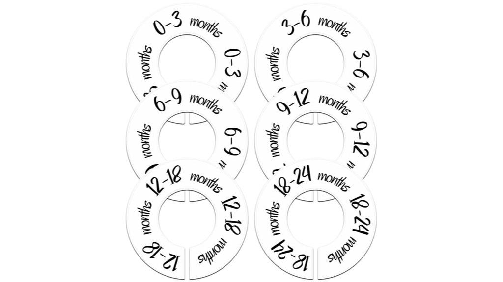 baby clothing organization tools