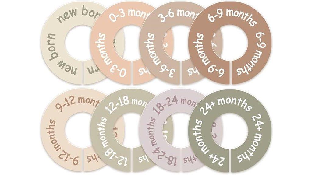 baby clothing organization tools