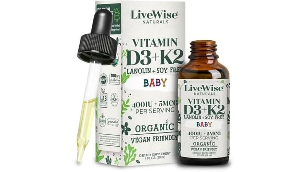 baby d3 k2 supplement drops