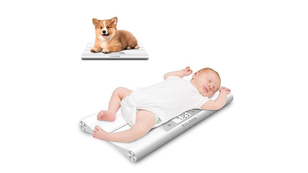 baby height and weight scale
