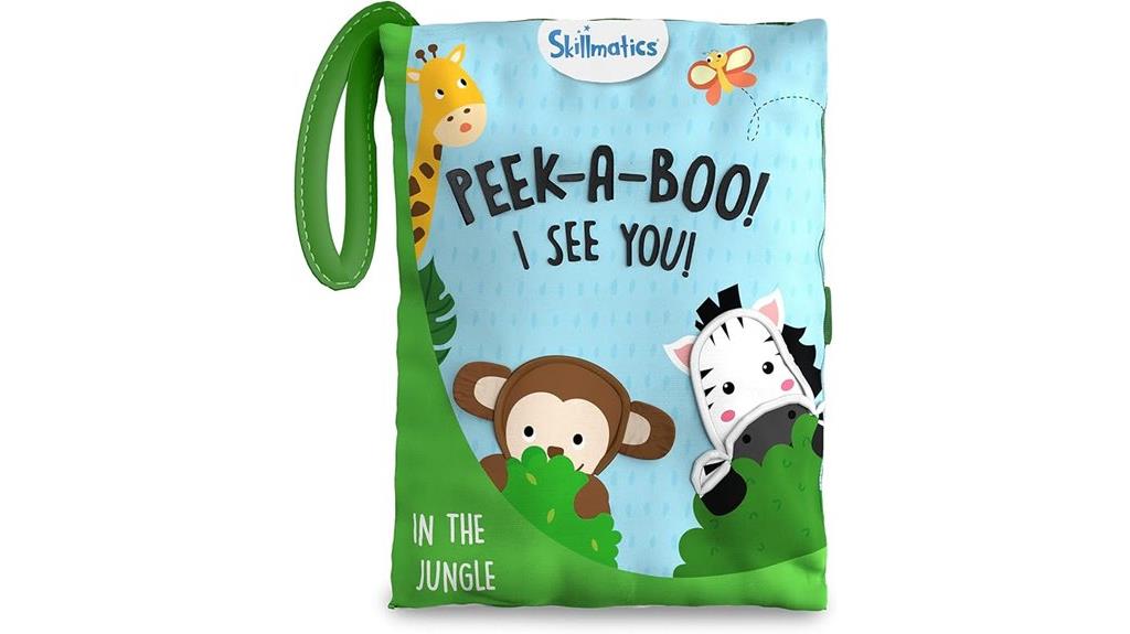 baby jungle cloth book