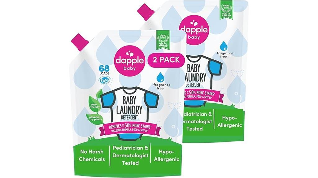 baby laundry detergent pack