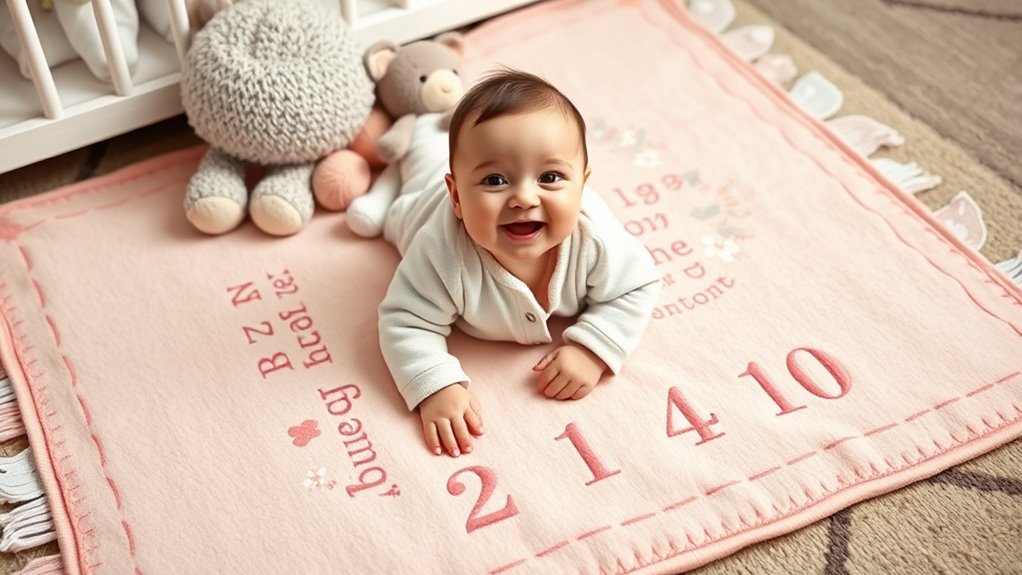 baby milestone blanket considerations