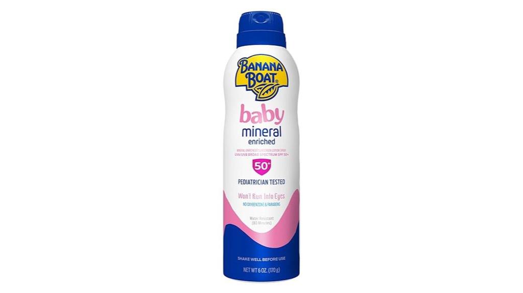 baby mineral sunscreen spf50