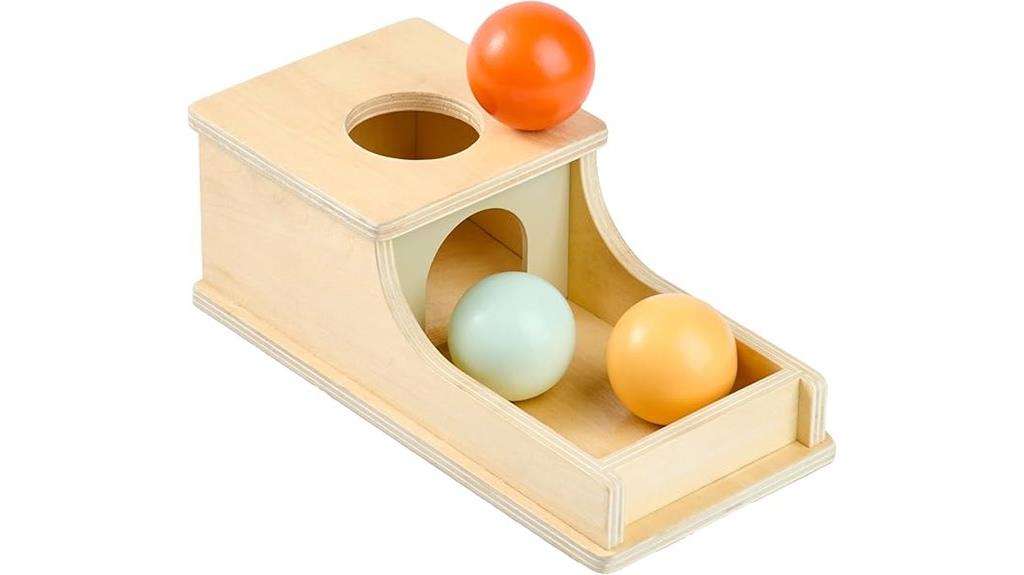 baby montessori object box