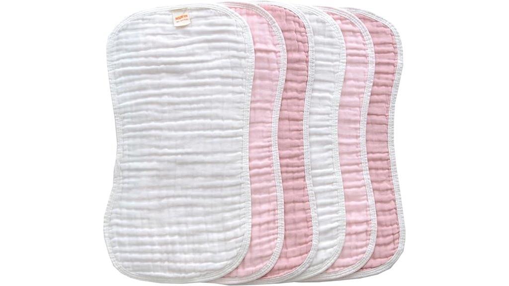 baby muslin burp cloths