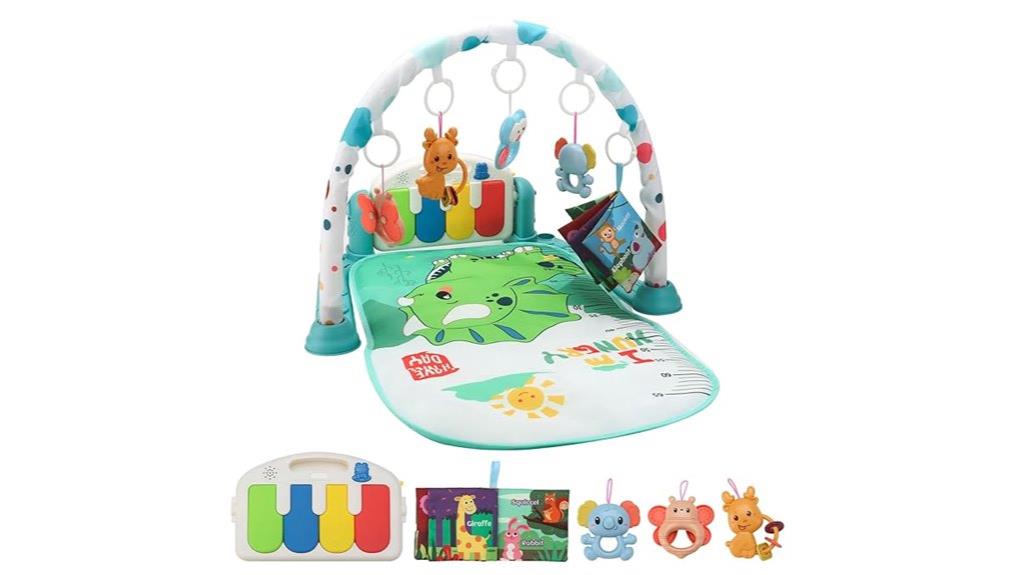 baby play gym with lights