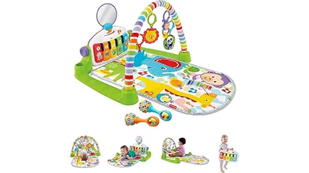 baby playmat with piano