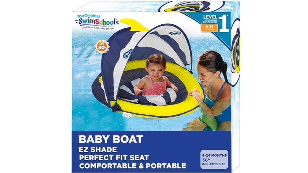 baby pool float with canopy