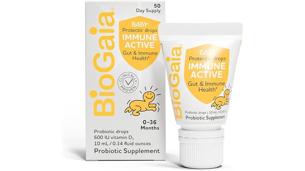 baby probiotic drops with vitamin d