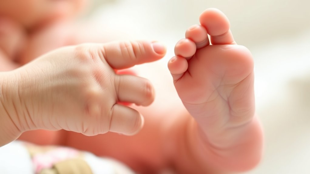 baby reflexes indicate healthy development