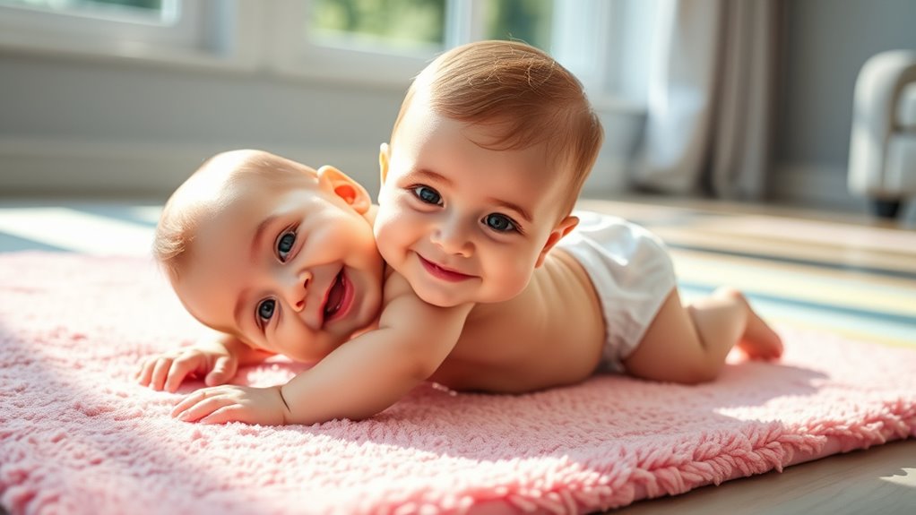 baby rolling crawling milestones