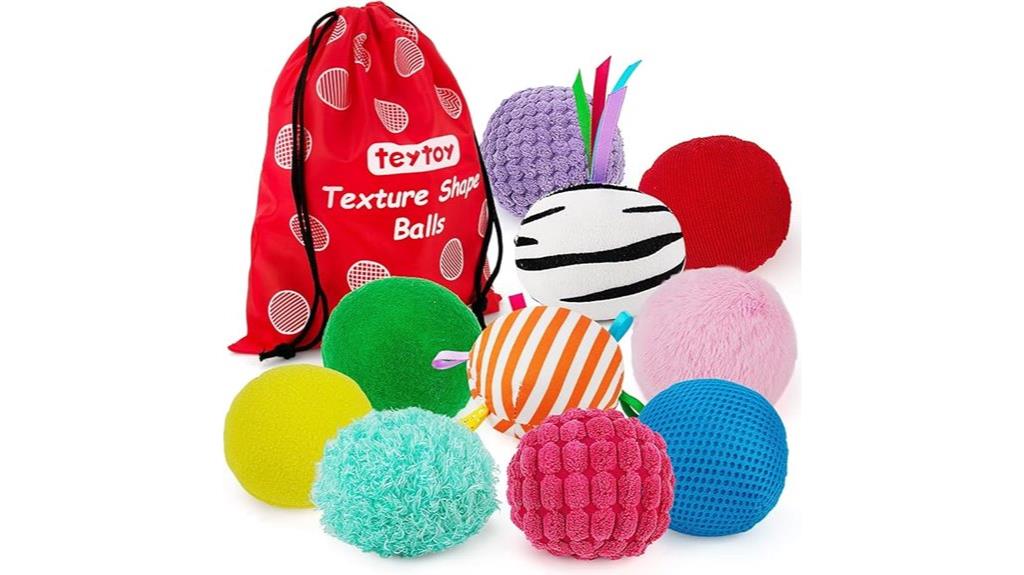 baby sensory texture balls