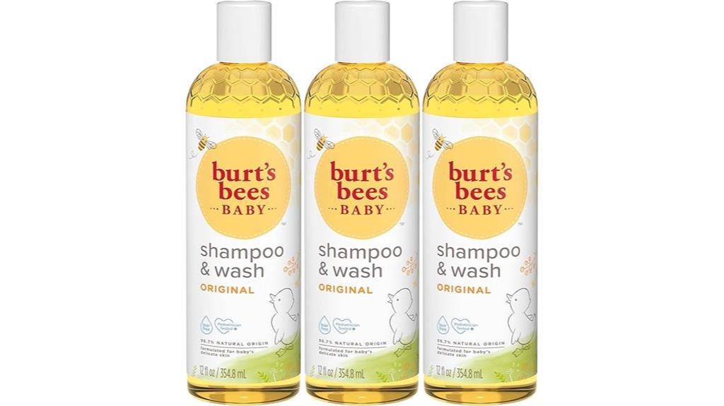baby shampoo and wash