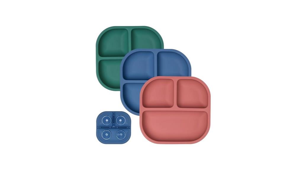baby suction plates set