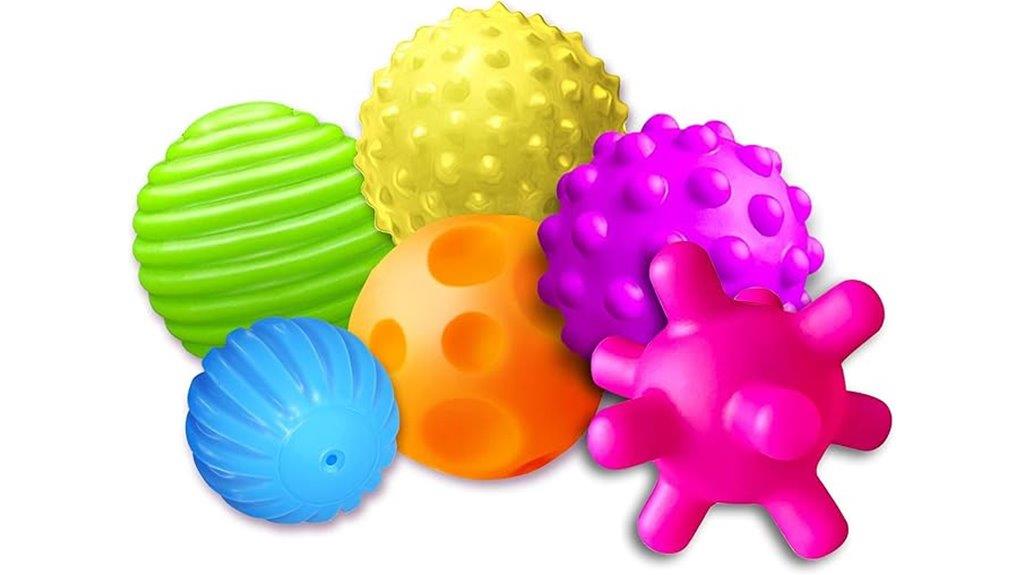 baby textured multi ball set