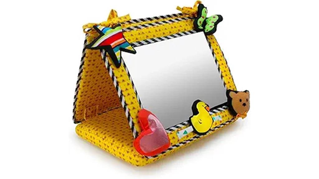 baby tummy time mirror