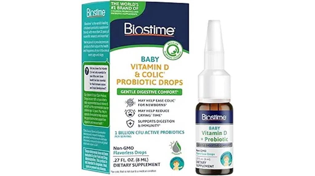 baby vitamin d probiotic drops