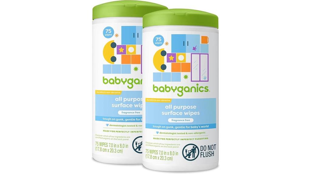babyganics surface wipes