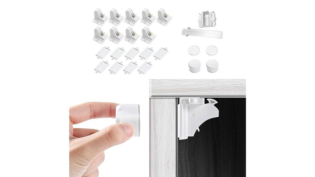 babyproofing magnetic cabinet locks