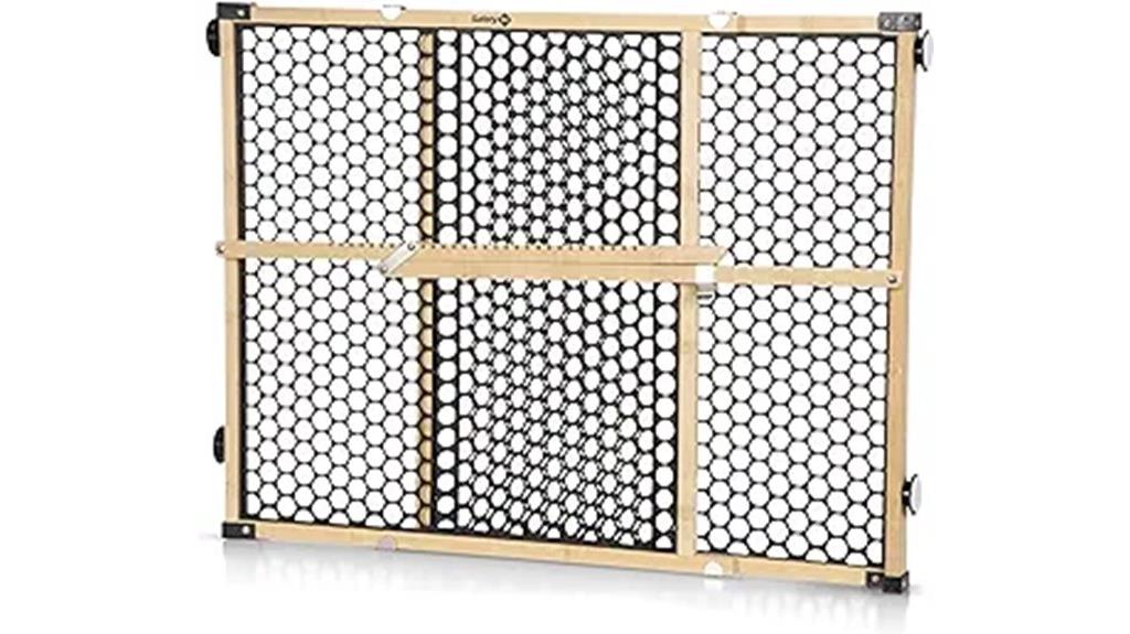 bamboo baby gate safety