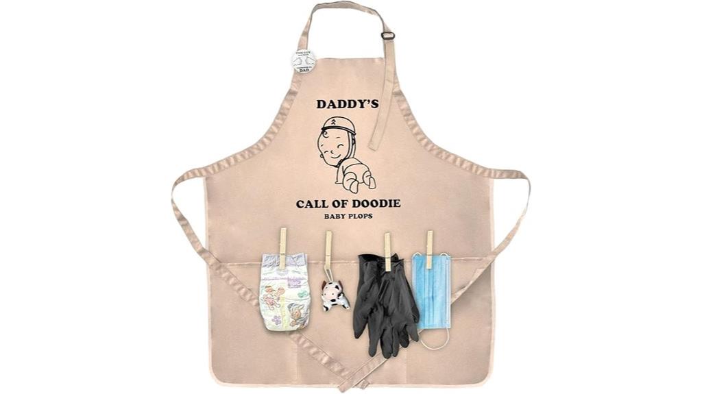 beige apron gift for dad