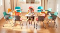 best foldable booster dining chairs
