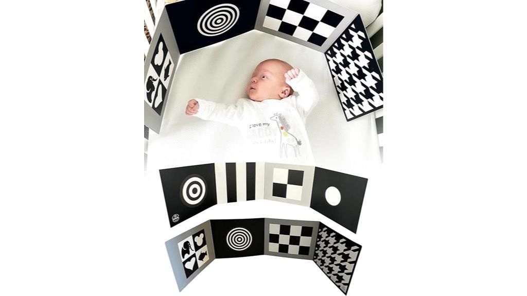 black and white baby cards