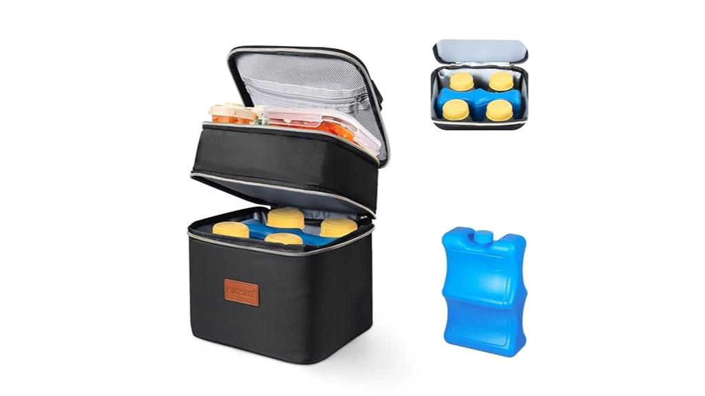 breast milk cooler bag