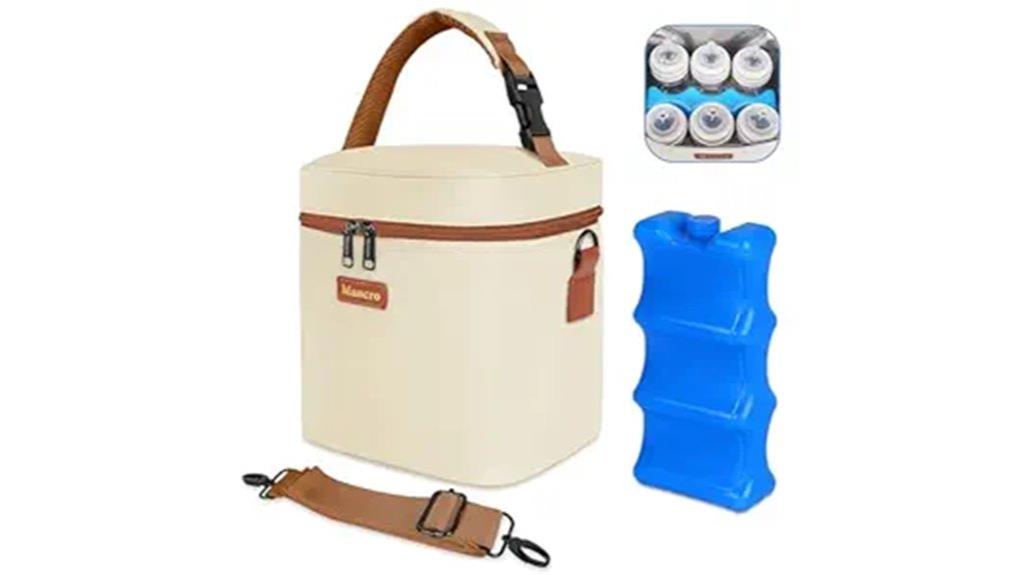 breast milk cooler bag