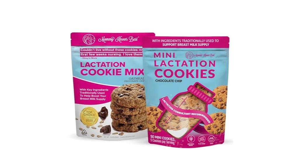 breastfeeding support cookie treats