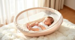 breathable mesh infant loungers