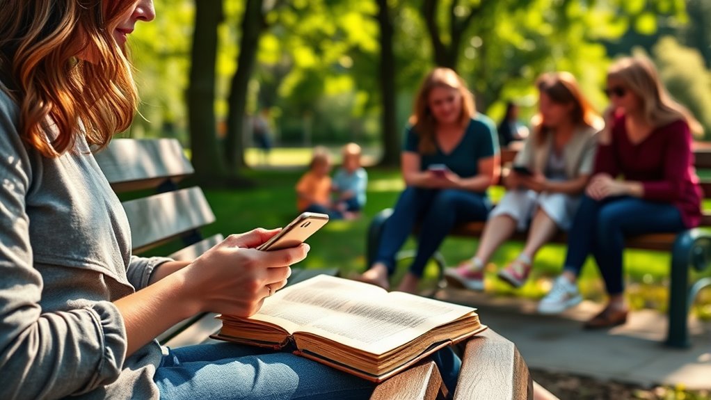 build offline supportive relationships