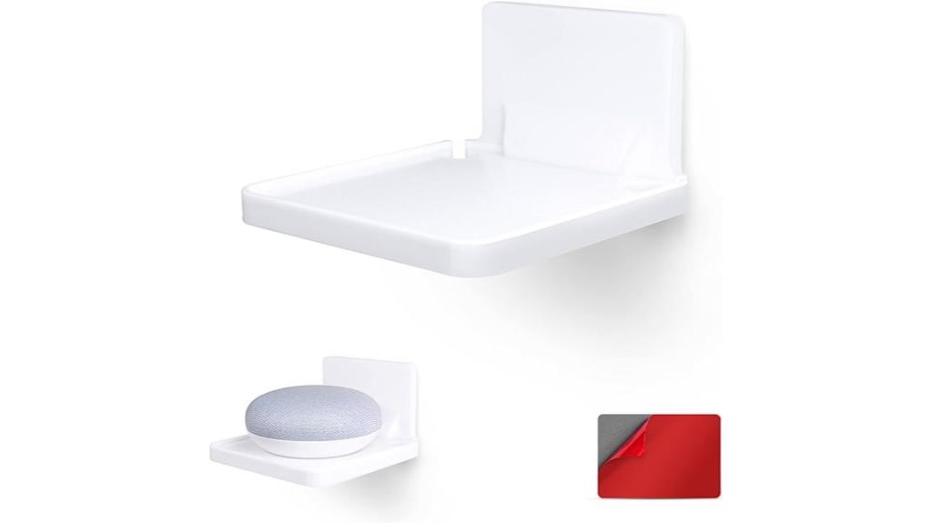 camera and monitor shelf
