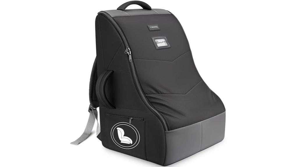 car seat travel storage