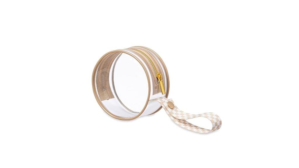 clear pacifier case handle