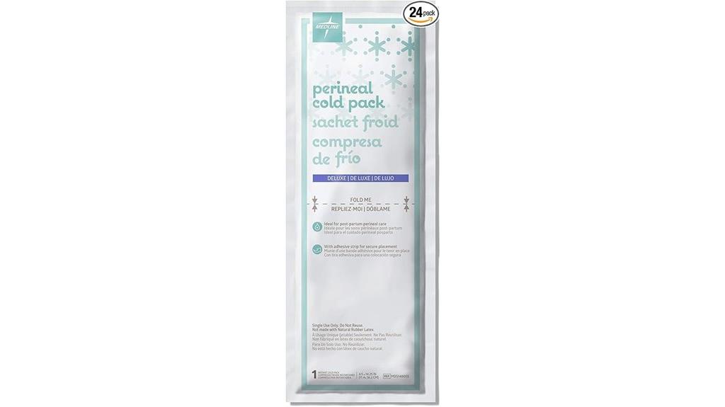 cold packs with adhesive
